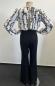 Preview: Rinascimento Overall/Jumpsuit mit schwarzem Leoprint