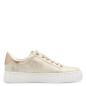 Preview: Sneaker Marco Tozzi, creme metallic