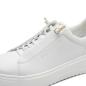 Preview: Marco Tozzi Sneaker, weiß mit goldenen Details