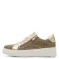 Preview: Marco Tozzi Sneaker, Gold comb. mit Strasssteinen