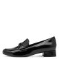 Preview: Marco Tozzi Slipper in Lackschwarz