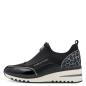 Preview: Marco Tozzi Sneaker, schwarz mit leichtem Leoprint