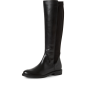 Preview: Marco Tozzi Echtleder Stiefel Damen, black comb.
