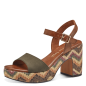 Preview: Marco Tozzi Sandalen mit Korkabsatz