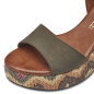 Preview: Marco Tozzi Sandalen mit Korkabsatz