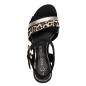 Preview: Sandalette Marco Tozzi, schwarz/ Leo