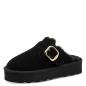 Preview: Marco Tozzi by GMK gefütterte Slipper mit Plateau, schwarz