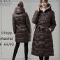 Preview: Damen Steppmantel curvy, beidseitig tragbar