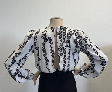 Rinascimento Overall/Jumpsuit mit schwarzem Leoprint