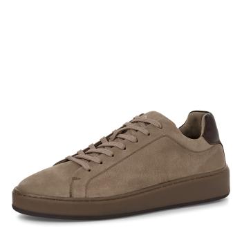 Echtleder Sneaker von Marco Tozzi by GMK, Taupe