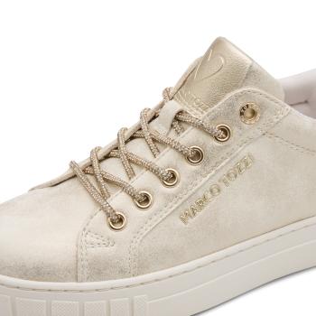 Preview: Marco Tozzi Slip-In Sneaker Dune met. comb.