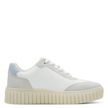 Preview: Marco Tozzi Sneaker White/Blue