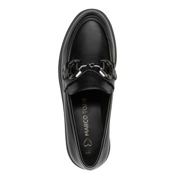 Marco Tozzi Loafer in schwarz