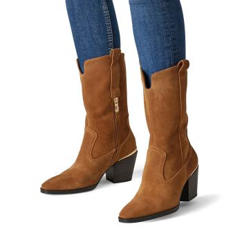 Preview: Lederstiefel camel - MARCO TOZZI
