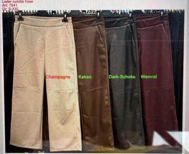 ESVIVID Leder Culotte Hose