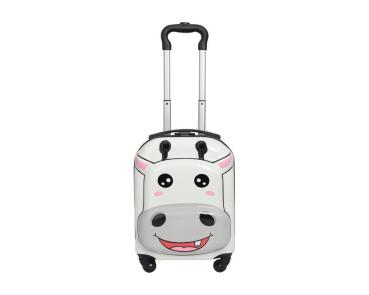 Kinderkoffer mit Kuh Motiv