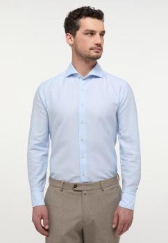 Eterna Hemd, blau