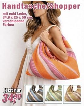 Handtasche Echtleder