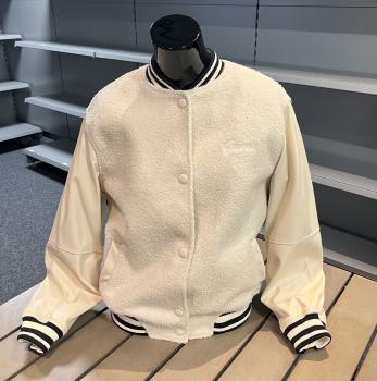 Guess Collegejacke mit Wolloptik