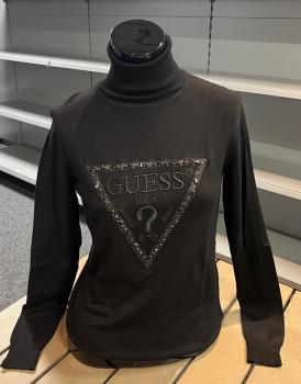 Preview: Guess Damen Pullover mit Perlenverzierung