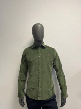 Preview: U.S. Polo Assn. Herren Cordhemd in Olive