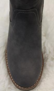 Stiefel,gefüttert,Grau