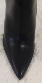 Stiefel,Spitz zulaufend,Schwarz