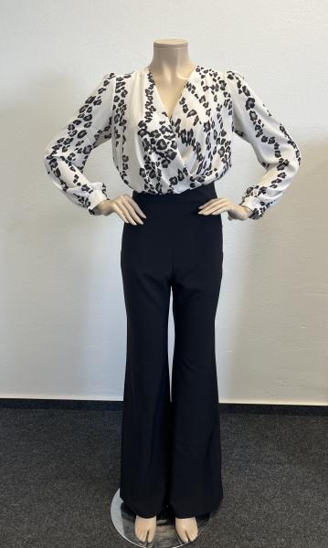 Rinascimento Overall/Jumpsuit mit schwarzem Leoprint