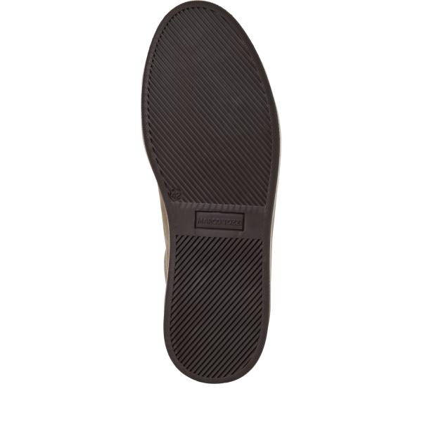 Echtleder Sneaker von Marco Tozzi by GMK, Taupe