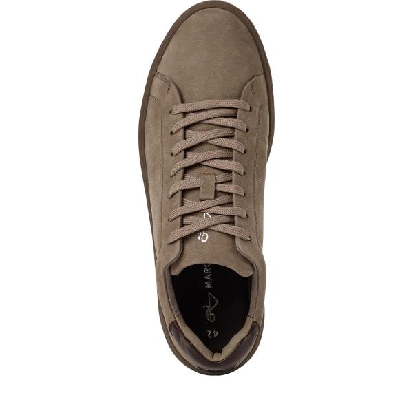 Echtleder Sneaker von Marco Tozzi by GMK, Taupe
