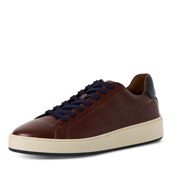 Echtleder Sneaker von Marco Tozzi by GMK, cognac