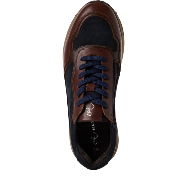 Marco Tozzi by GMK Herren Sneaker, navy comb.