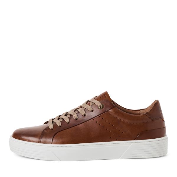 Marco Tozzi Herren Sneaker Echtleder