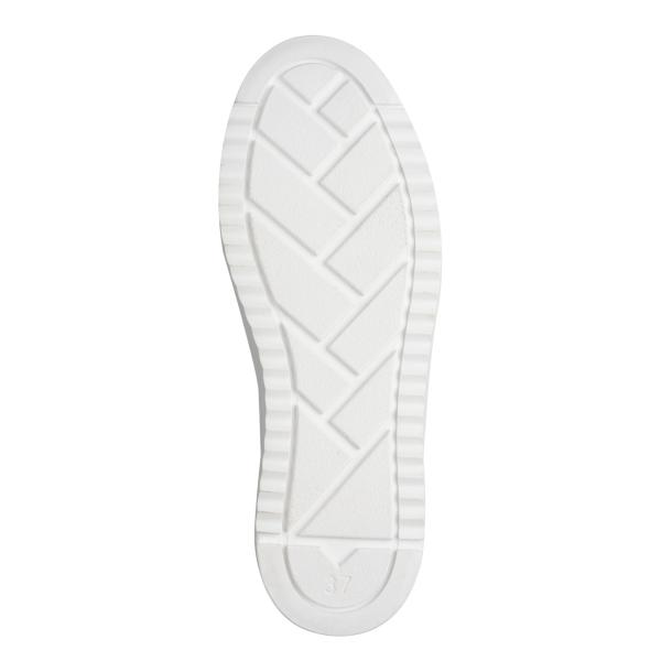 Marco Tozzi Sneaker, weiß mit goldenen Details