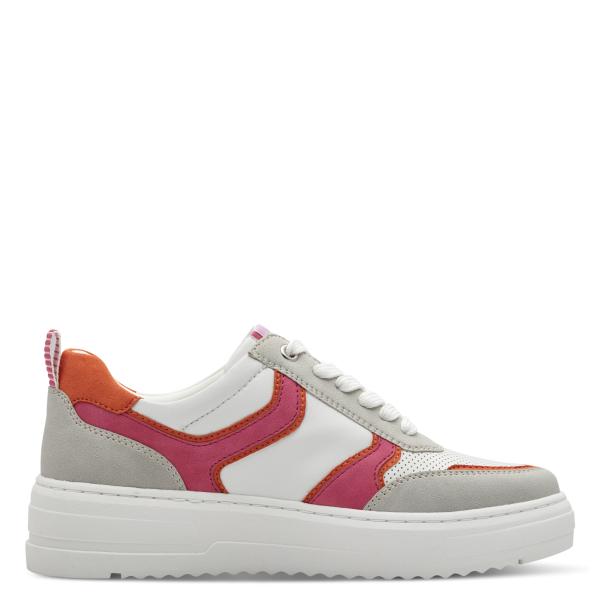 Sneaker Marco Tozzi, white/pink