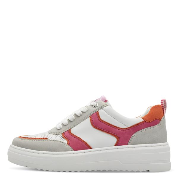 Sneaker Marco Tozzi, white/pink