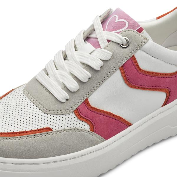 Sneaker Marco Tozzi, white/pink