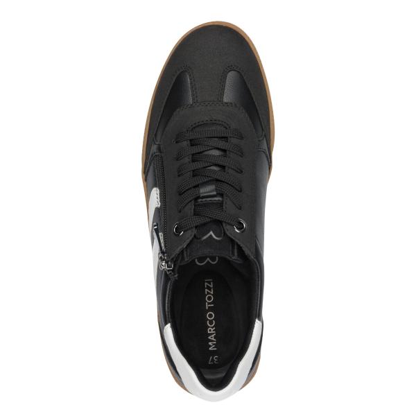 Marco Tozzi Sneaker, schwarz/ weiß