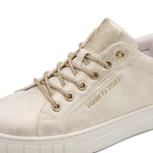Marco Tozzi Slip-In Sneaker Dune met. comb.