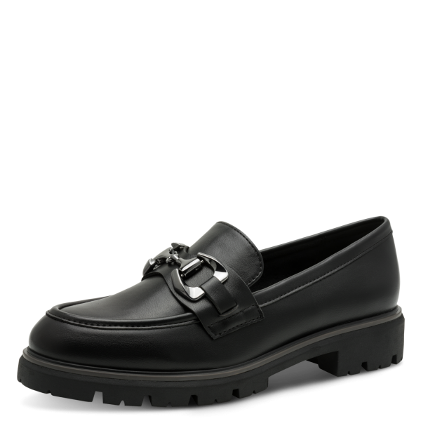 Marco Tozzi Loafer in schwarz