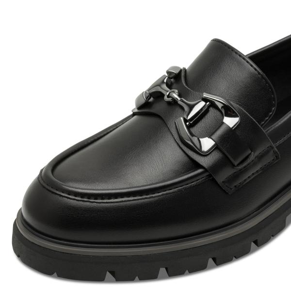 Marco Tozzi Loafer in schwarz