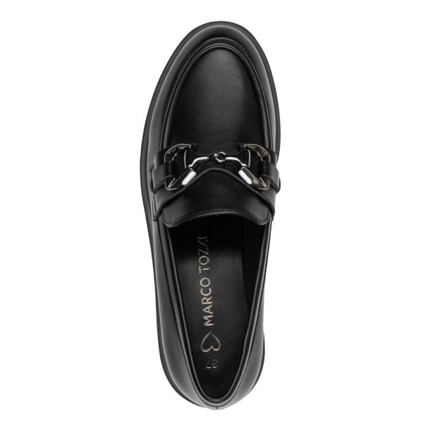 Marco Tozzi Loafer in schwarz
