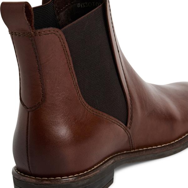 Marco Tozzi Stiefelette in chestnut