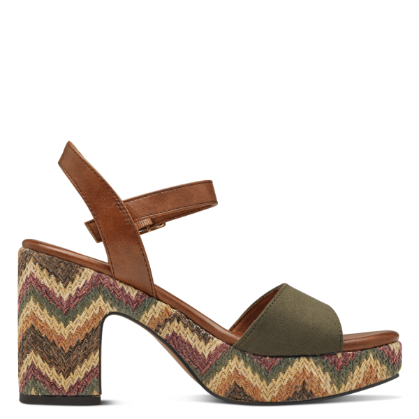 Marco Tozzi Sandalen mit Korkabsatz