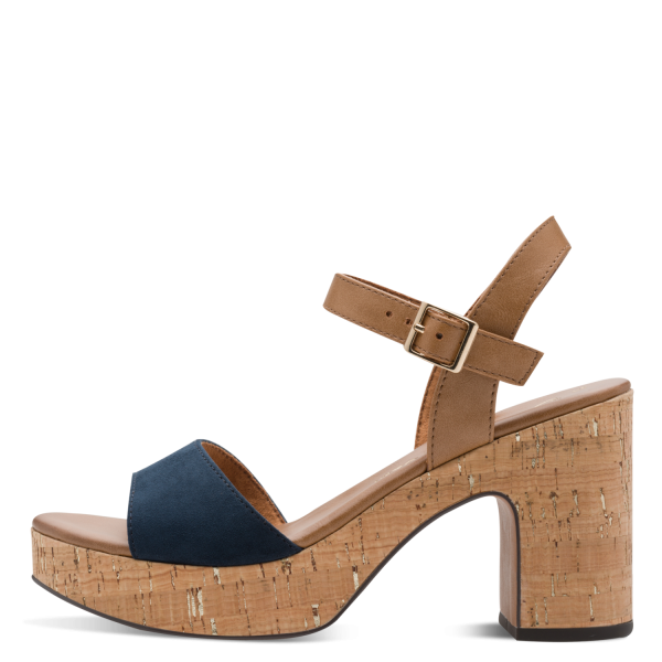 Marco Tozzi Sandalen mit Korkabsatz