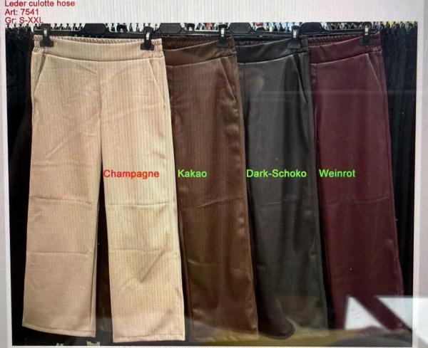ESVIVID Leder Culotte Hose