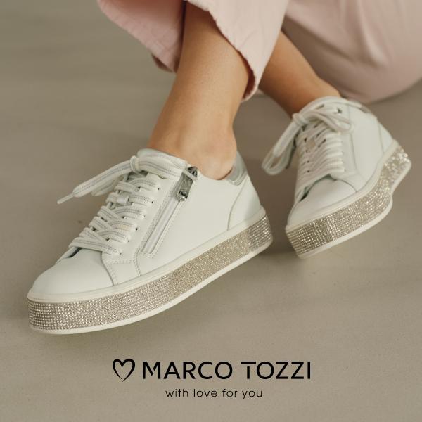 Marco Tozzi Sneaker mit Strass