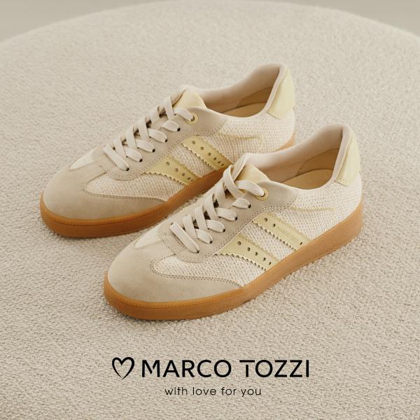 Marco Tozzi Damen Sneaker vanilla comb.