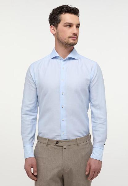 Eterna Hemd, blau
