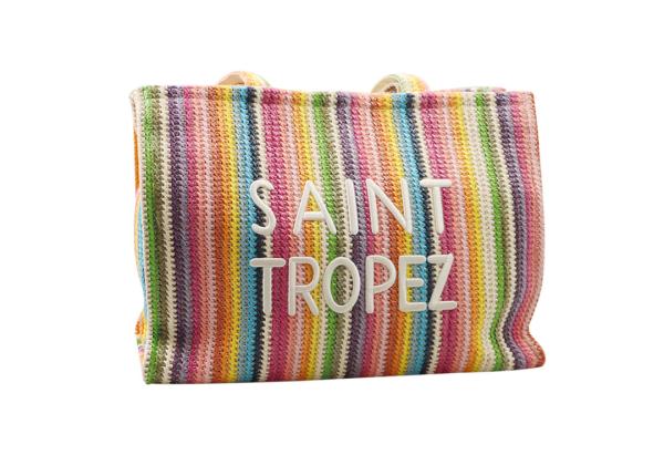 Sommerliche Statement-Bag